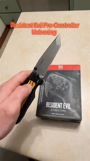 Resident Evil Requiem Pro Controller Unboxing #shorts