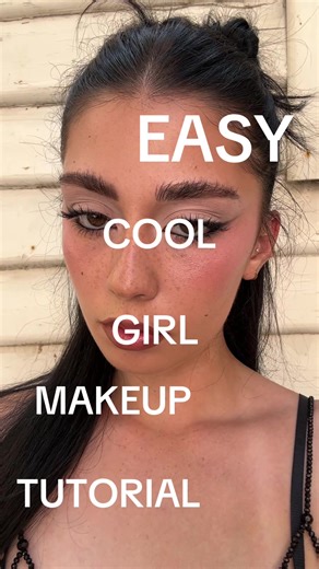 Easy Cool Girl Makeup Tutorial
