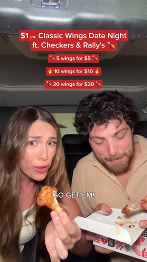 186K views · 16 reactions | Why pay more when the real ones know… $1 Classic Wings hit different.  Tap in: 5 for $5. 10 for $10. 20 for $20. Get the perfect wings at Checkers & Rally’s.  | Checkers and Rally's | Facebook