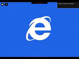 Windows 8 Simulation [ROBLOX GAME]