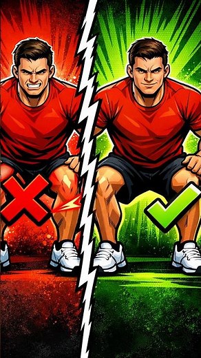 Squat Test: Fallen deine Knie nach innen? (Pass/Fail in 10 Reps)