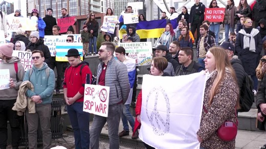 Why are young Russians fleeing to Georgia?