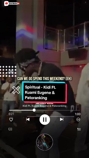 Spiritual - Kidi Ft. Kuami Eugene & Patoranking Lyrics Video