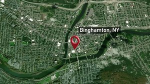 Binghamton City Map Zoom Ny Usa Stock Footage Video (100% Royalty-free) 3668920577 | Shutterstock