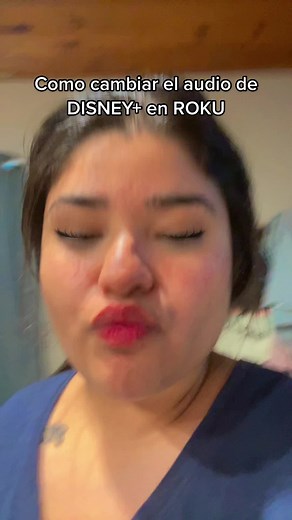 Cómo cambiar el audio en Disney con Roku