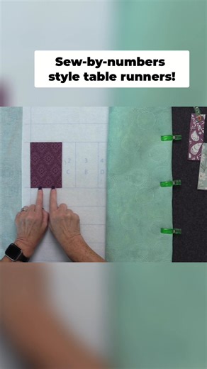 Never quilted a thing? No problem With the Take It Easy Runner Kit, you get fusible batting, a full-color pattern, and video instruction from GE Designs. Everything you need—just bring your fabric. | GE Designs