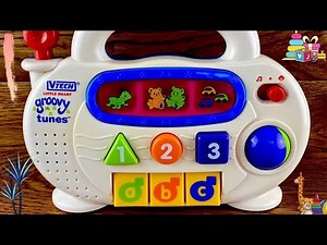 Vtech little smart groovy tunes radio toy 1980’s 1990’s childhood memories see it working