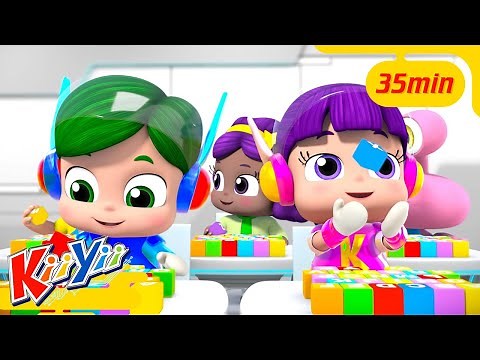 ABC Part 2 | Kids Learning | ABCs and 123s | KiiYii | Nursery Rhymes & Kids Songs