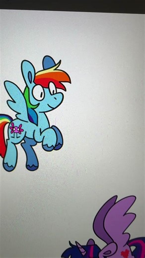 Twilight's First Flying Lesson with Rainbow Dash