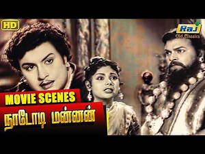 நான் உண்மையில் உன் கணவன் இல்லை | Nadodi Manan | M.G.Ramachandran | Bhanumathi | Raj Old Classics