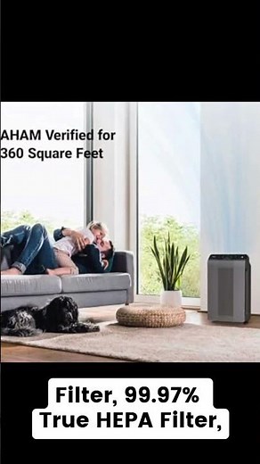 Winix 4-Stage Air Purifier Review — Quiet, Powerful & Pet-Friendly! (#Shorts)
