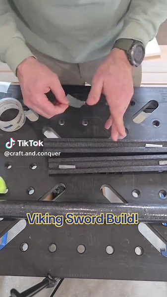 Craft Your Own Viking Sword with Duct Tape