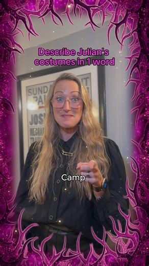 We asked our audiences to describe Julian Clary's costumes in one word... here's what they said!✨💖 🎟️ www.palladiumpantomime.com #PalladiumPanto #10Years | Pantomime at The London Palladium