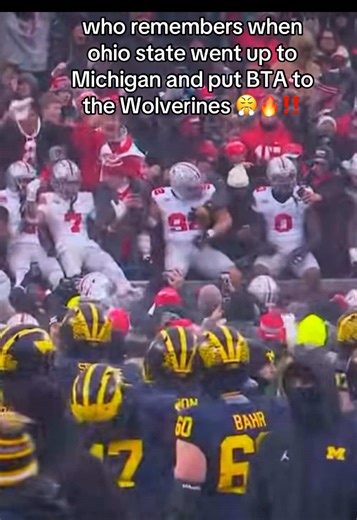 Ohio State Buckeyes Vs Michigan Wolverines 2025 College Football Season😤🔥 #ohiostatebuckeyes #michiganwolverinesfootball #collegefootball #_flockvikings #CapCut