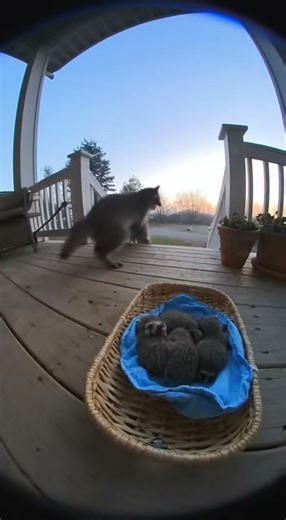 Raccoon Parents vs Bobcat Smash Counter：🦝🐱 Porch-Tumble, Clawing Chaos
