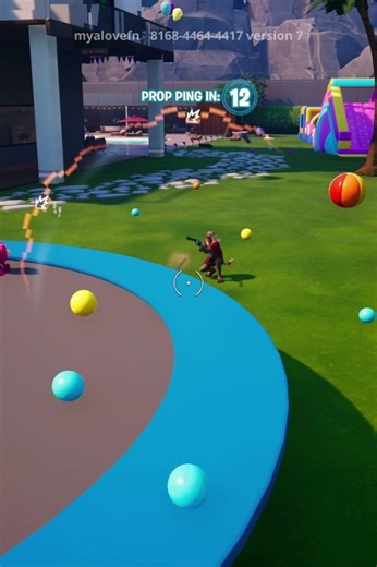 Using Physics to Win Prop Hunt 😭 #fortnite #fortniteshorts #funnymoments