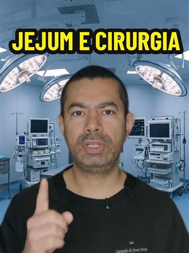 Importância do jejum pré-operatório para a segurança