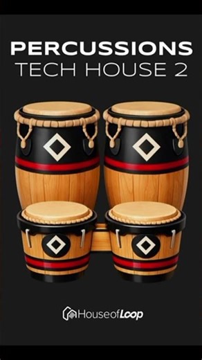 Tech House Percussion Sample Pack🪘🎛️ #shorts #techhouse #percussion