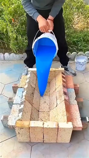 💖🐟 A Father’s Love Turns Bricks into a Beautiful Fish Home 🧱✨ #shorts #ytshorts