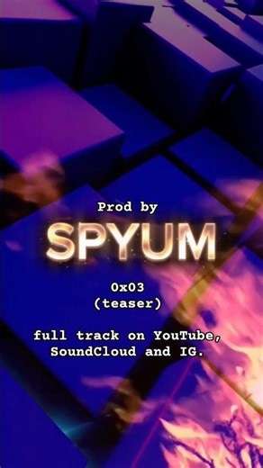 SPYUM - 0x03 (short) #electronicmusic #beats #synth #nts1mkii