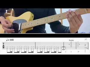 [TAB譜] Barracuda/Heart Guitar riff [ギター]