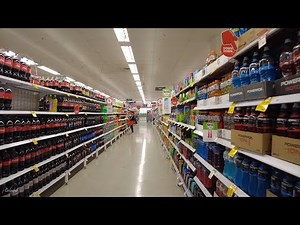Supermarket Walk-through in Sydney Australia | Woolworths & Coles 4K