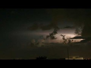 Massive Lightning Storm over the Everglades