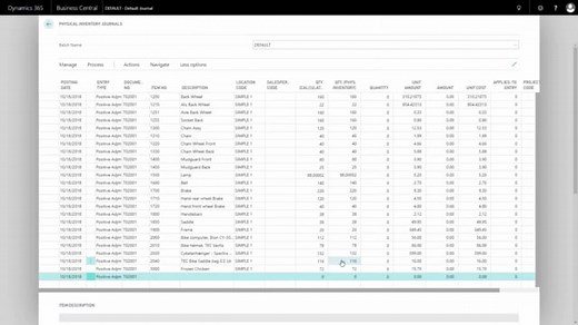 Inventory Adjustment