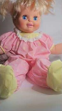 Baby Love to Talk Vintage Moving Doll 1992 Toy Biz Talking