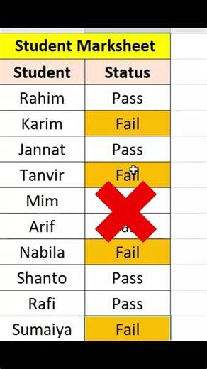 Excel এ Instant Cell Highlighting Trick শিখুন #exceltips #excel #microsoftoffice