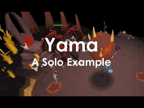 Solo Yama Example | Magic | OSRS