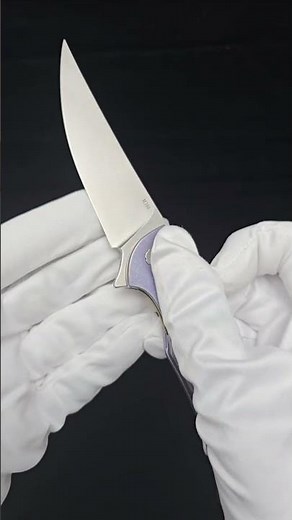 Ishtar Pocket Knife by Herman Knives – Available at Noblie Custom Knives