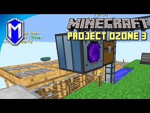 ⛏ Auto Sieve And Hopping Bonsai Pot - Project Ozone 3 - Let's Play Minecraft Gameplay Ep 5