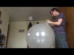 Qualatex 36 inch clear balloon blow to pop b2p btp q36