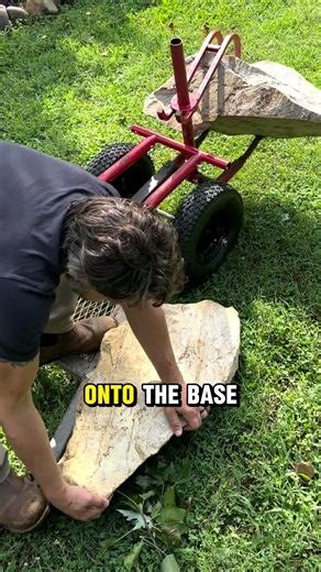 move big rocks alone injury free
