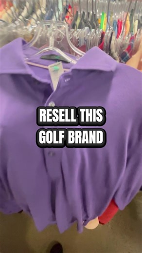This golf brand is one of my favorites! It always sells, and certain pieces can bring in great money. Never pass on Greyson. #sidehustle #resellercommunity #thriftfinds #reseller #bolo