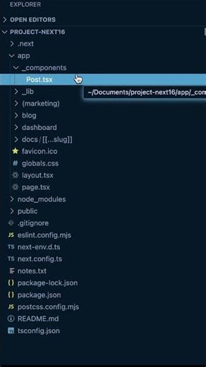 Did You Know This About Private Folders In Next.js? #nextjs #reactjs