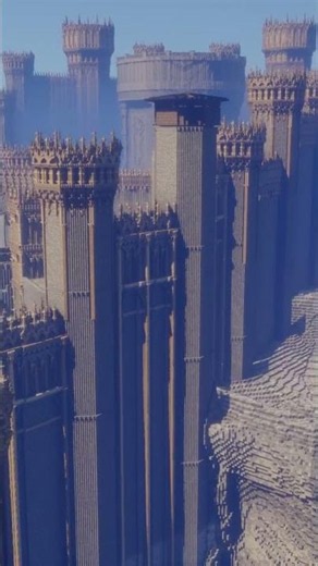 I Built Stormveil Castle in Minecraft #minecraft #minecraftbuilding