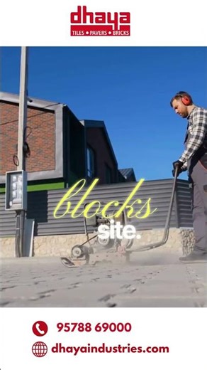 Dhaya Industries – Dry Cast Paver Blocks in Tuticorin Superior Strength #trending #viral #shorts