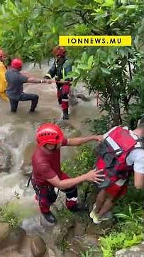 Alexander Falls : 10 personnes secourues samedi dernier, piégées par la montée des eaux