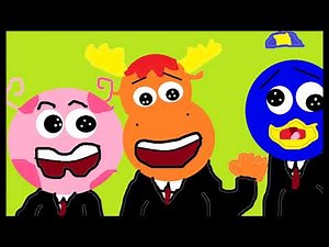 Backyardigans Of Spies Pablo Tyrone and Uniqua Screaming