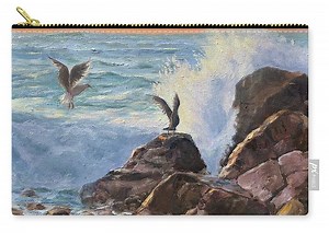 Surprise Breaker Zip Pouch by Martha Diaz