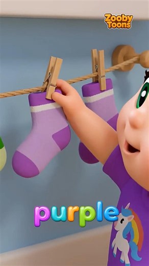 Match the Socks & Learn Color Names with Lilly 🧦🌈 | Fun Color Learning for Kids | kids learning