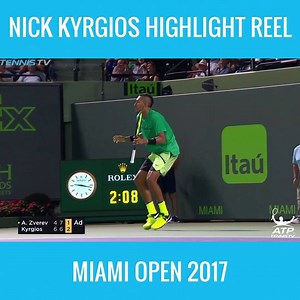 48K views · 819 reactions | Nick Kyrgios + Miami Open =  | Tennis TV | Facebook