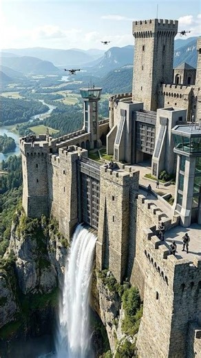 From Empty Cliff to Insane Modern Castle