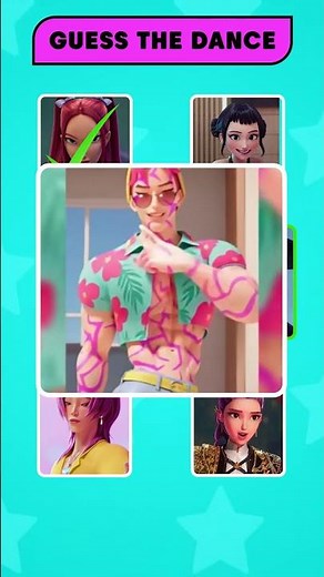 💃 Guess KPOP Demon Hunters Characters by Their Dance! 🔥🎵 | Rumi, Mira, Zoey & More!