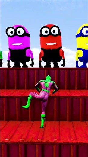 GTA 5 Epic Water Ragdolls | Spider-Man Jumps / Fails ep.18541 #shorts