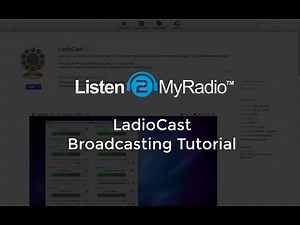 Listen2Myradio LadioCast Streaming Software Tutorial