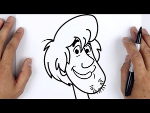 HOW TO DRAW SHAGGY ROGERS | Scooby-Doo - Easy Step By Step Tutorial For Beginners