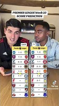 premier league weekend predictions exclusively analysed games